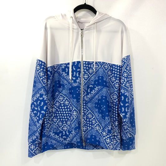【中古】RESOUND CLOTHING | リサウンドクロージング PAISLEY RUSH OVER ZIPUP HOODIE パーカー RC32-C-001 ブルー サイズ：1
