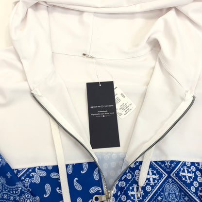 【中古】RESOUND CLOTHING | リサウンドクロージング PAISLEY RUSH OVER ZIPUP HOODIE パーカー RC32-C-001 ブルー サイズ：1