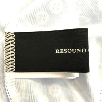 【中古】RESOUND CLOTHING | リサウンドクロージング PAISLEY RUSH OVER ZIPUP HOODIE パーカー RC32-C-001 ブルー サイズ：1