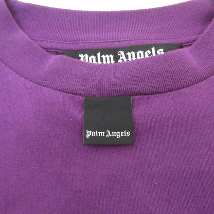 【中古】Palm Angels | パームエンジェルス BLURRY LOGO OVER TEE L/S 長袖Ｔシャツ PMAB001F21JER001 パープル サイズ：M