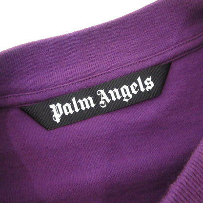 【中古】Palm Angels | パームエンジェルス BLURRY LOGO OVER TEE L/S 長袖Ｔシャツ PMAB001F21JER001 パープル サイズ：M