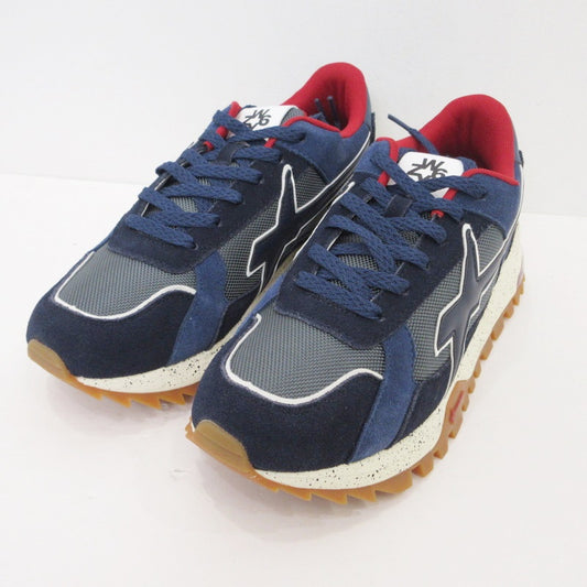【中古】W6YZ | ウイズウィズ BLEEZE 3-M スニーカー 02-1C24 ネイビー