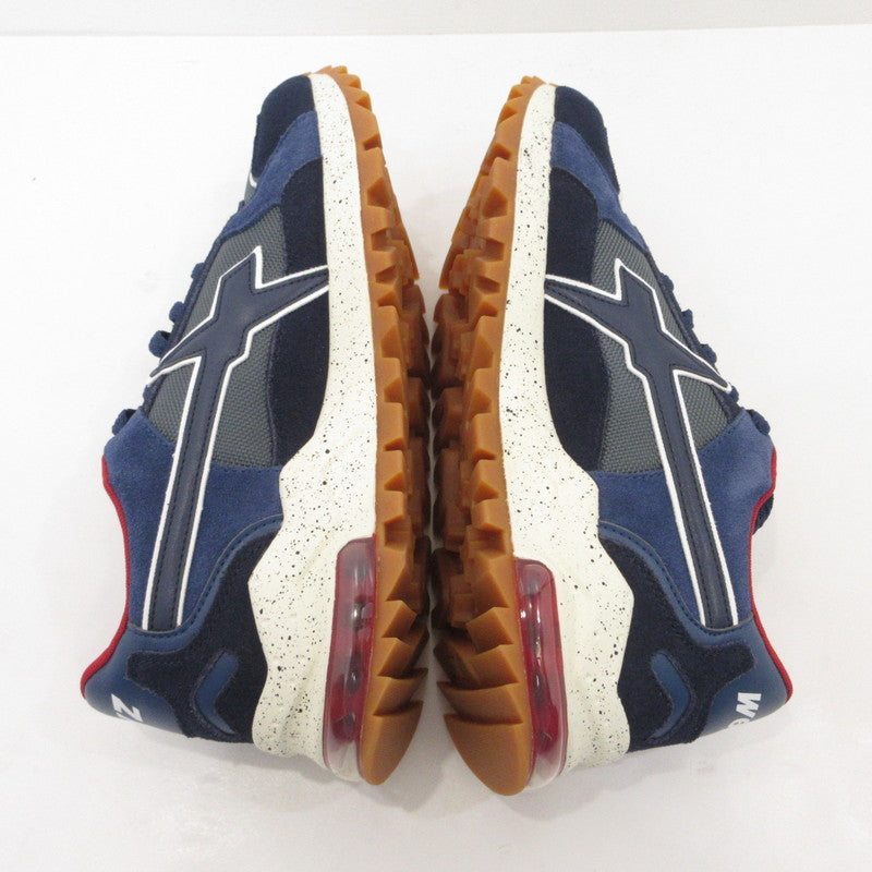 【中古】W6YZ | ウイズウィズ BLEEZE 3-M スニーカー 02-1C24 ネイビー