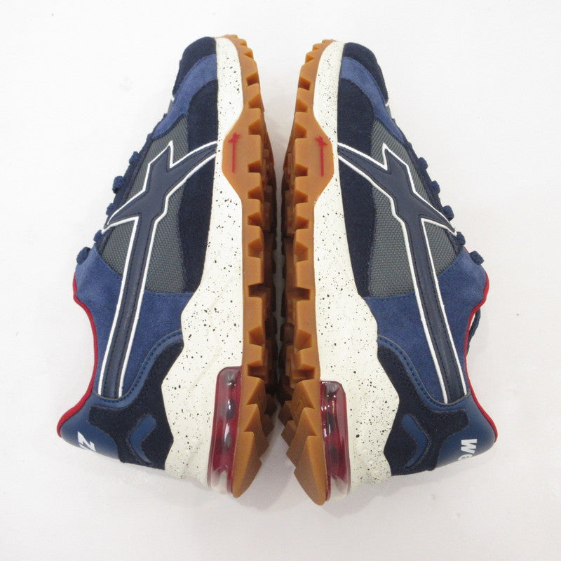 【中古】W6YZ | ウイズウィズ BLEEZE 3-M スニーカー 02-1C24 ネイビー