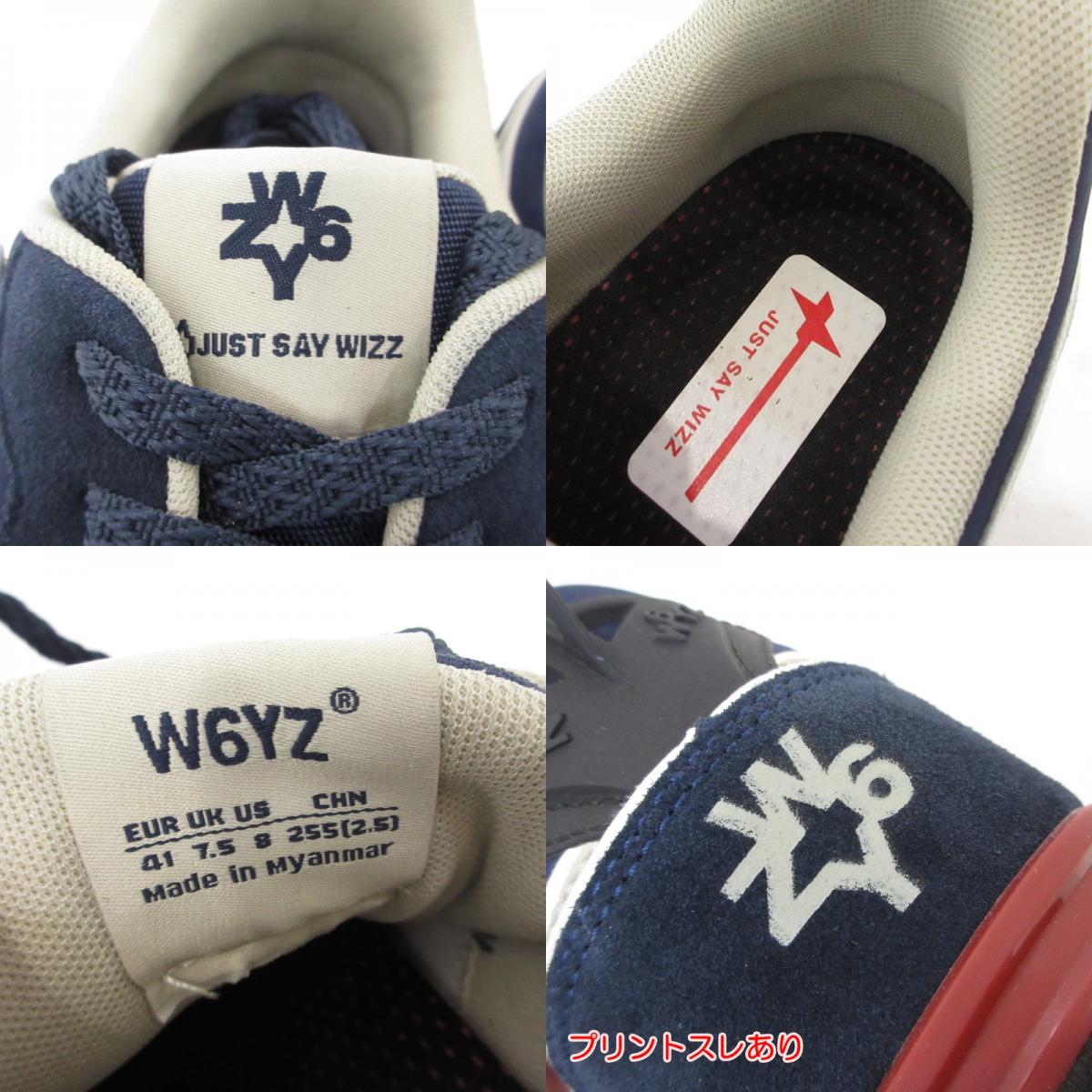 【中古】W6YZ | ウイズウィズ JET 2-M スニーカー 47-1C61 ネイビー