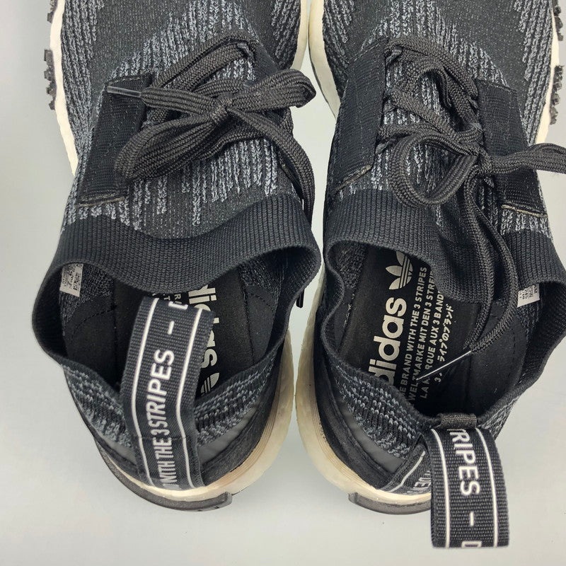 【中古】adidas | アディダス NMD RACER PRIMEKNIT スニーカー AQ0949 ブラック 25cm