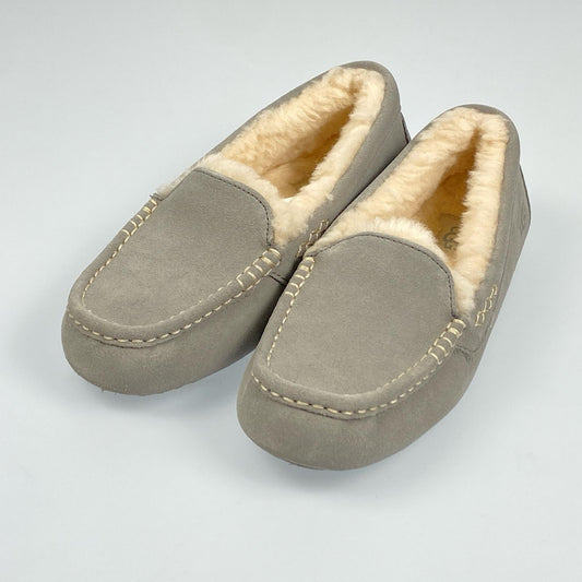 【中古】UGG | アグ ANSLEY ローファー 1106878 モカシンシューズ 25.0cm グレー 25cm