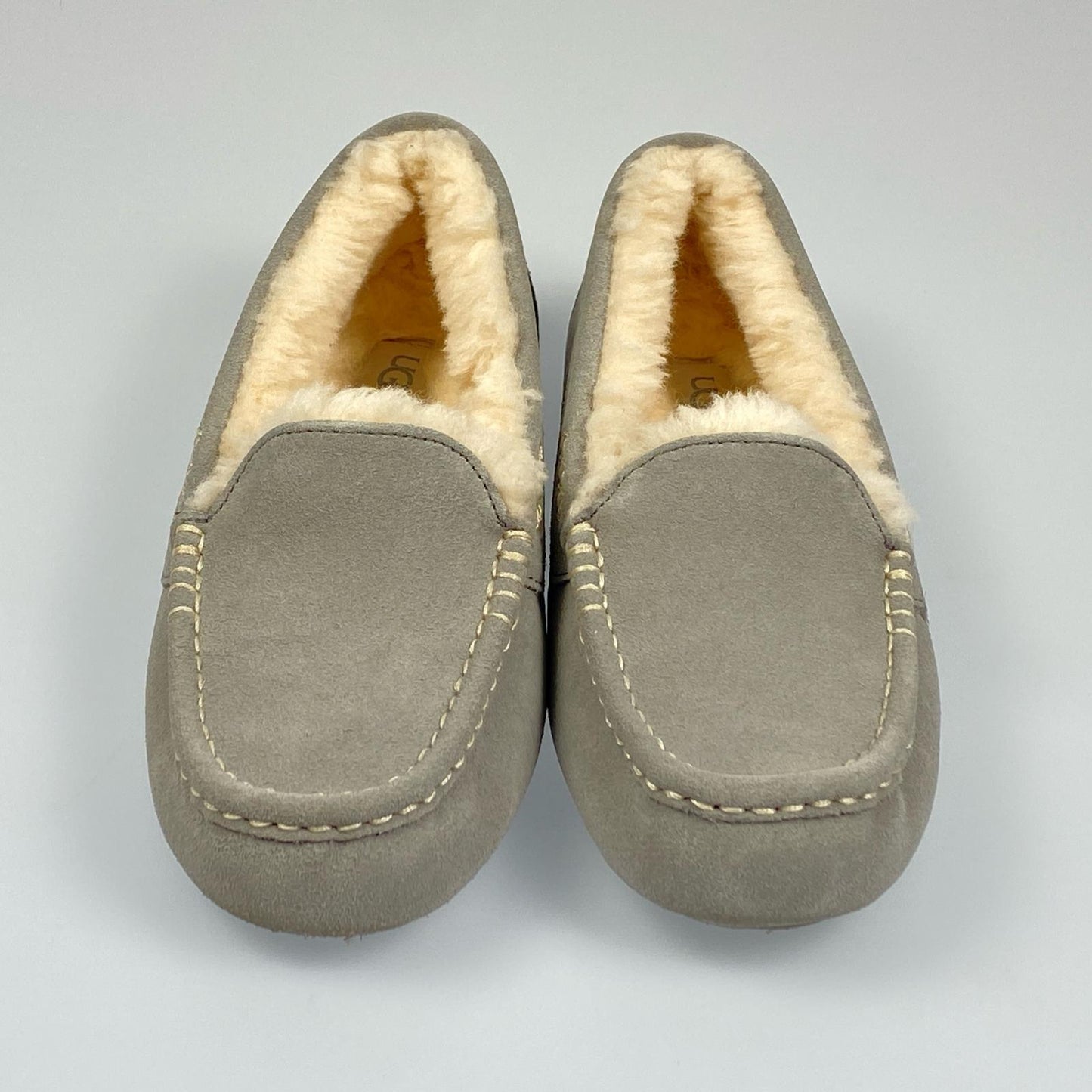【中古】UGG | アグ ANSLEY ローファー 1106878 モカシンシューズ 25.0cm グレー 25cm