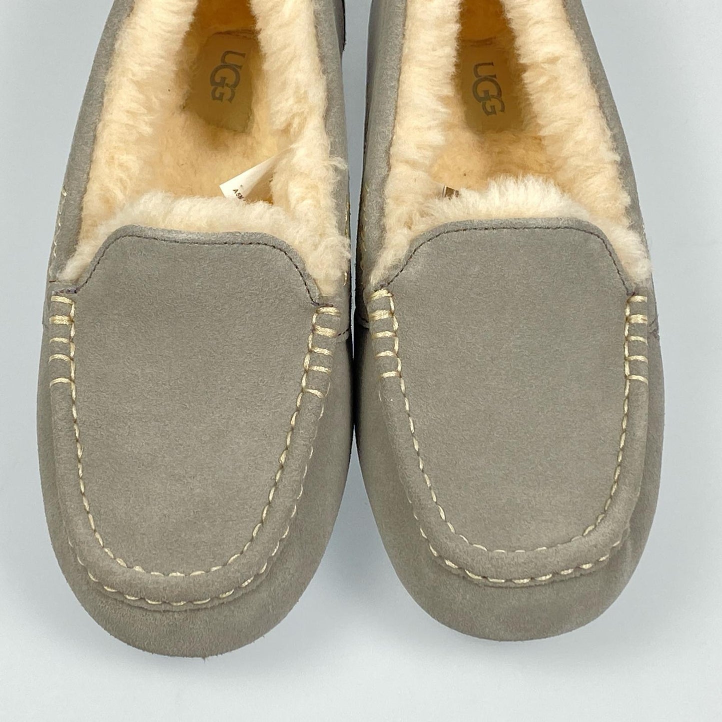 【中古】UGG | アグ ANSLEY ローファー 1106878 モカシンシューズ 25.0cm グレー 25cm