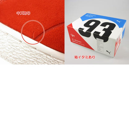 【中古】PUMA | プーマ SUEDE CALDER スニーカー 308184-01 レッド 28cm