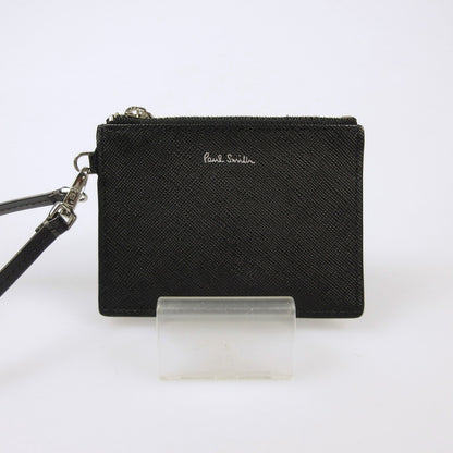 【中古】Paul Smith | ポール・スミス アーティストストライププラー コインケース 845011 W570 ブラック