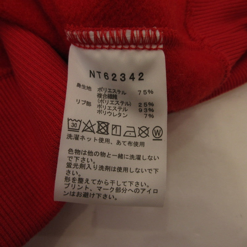 THE NORTH FACE | ザ・ノースフェイス SMALL LOGO HEATHER SWEAT HOODIE パーカー NT62342 レッド サイズ：L