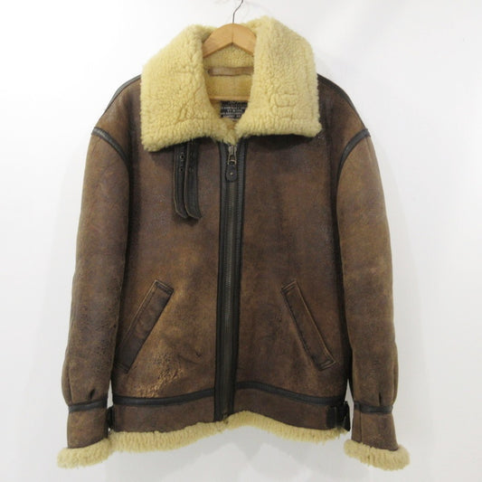【中古】 B-3 ミリタリーコート 91M1106 ブラウン サイズ：M