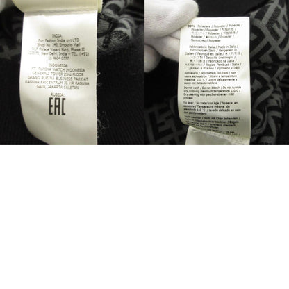 【中古】FENDI | フェンディ ブラックファブリックセーター ニット FZY443 AKEW ブラック サイズ：50
