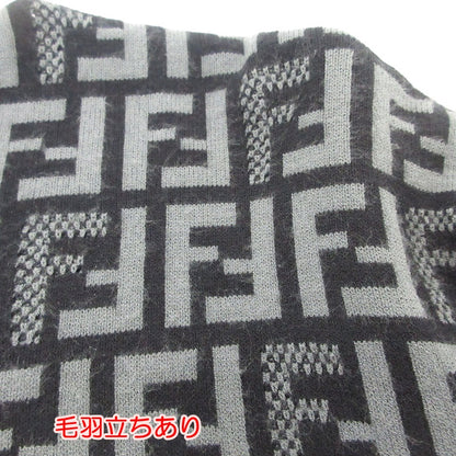 【中古】FENDI | フェンディ ブラックファブリックセーター ニット FZY443 AKEW ブラック サイズ：50