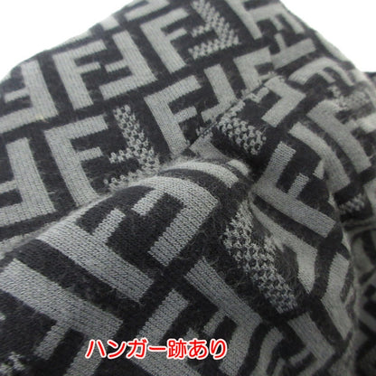 【中古】FENDI | フェンディ ブラックファブリックセーター ニット FZY443 AKEW ブラック サイズ：50