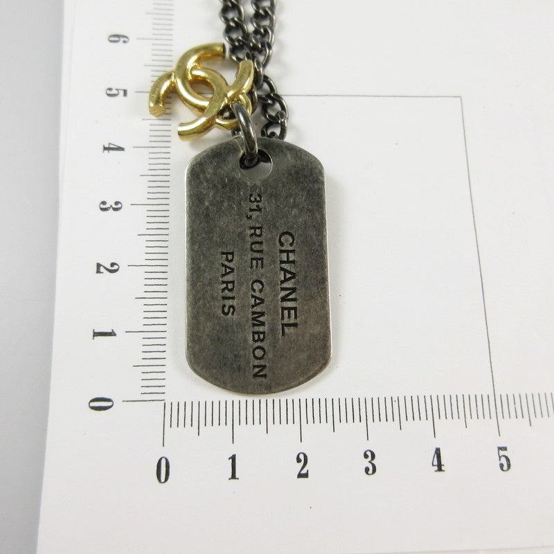 【中古】CHANEL | シャネル 31 Rue Cambon Paris CC DOGTAG ネックレス