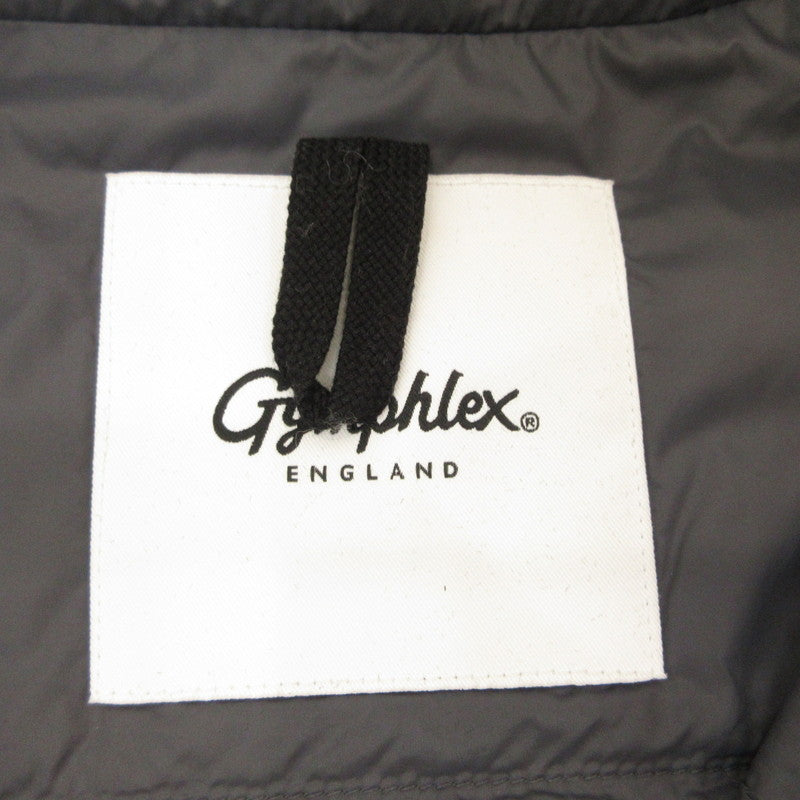 GYMPHLEX | ジムフレックス LIGHT SHADOW RIPSTOP ナイロンジャケット GY-A0560 ブラック サイズ：M