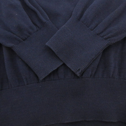 【中古】YVES SAINT LAURENT | イヴ・サンローラン タツノオトシゴ セーター ネイビー サイズ：M