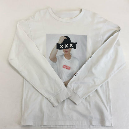 【中古】GOD SELECTION XXX | ゴッドセレクショントリプルエックス ケイトモス 長袖Ｔシャツ ホワイト サイズ：M