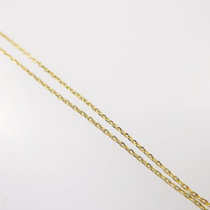 【中古】 メタリックバー ネックレス ゴールド