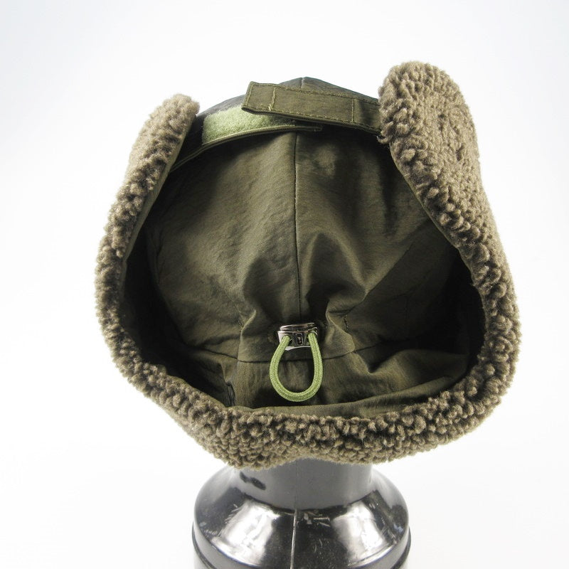 【中古】TIGHTBOOTH PRODUCTION | タイトブースプロダクション DOPE DYED FLIGHT CAP キャップ カーキ サイズ：L