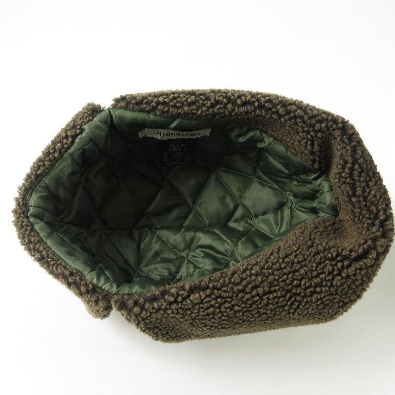 【中古】TIGHTBOOTH PRODUCTION | タイトブースプロダクション DOPE DYED FLIGHT CAP キャップ カーキ サイズ：L