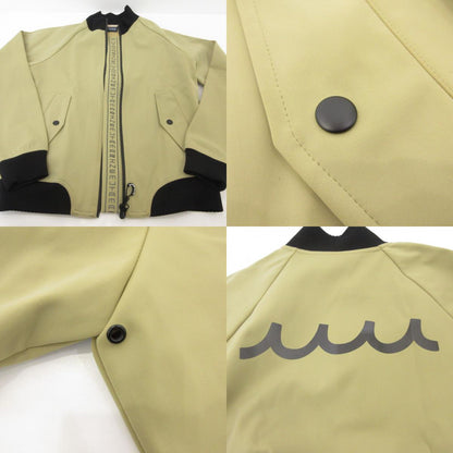 【中古】MUTA MARINE | ムータマリン ナイロンジャージブルゾン ナイロンジャケット YMMX-191211 ベージュ サイズ：4