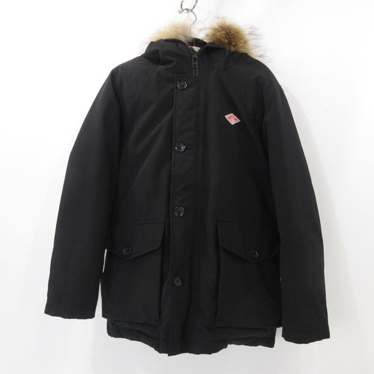 【中古】Danton | ダントン MENS FUR DOWN ダウンジャケット JD-8535 2017A/W ブラック サイズ：42