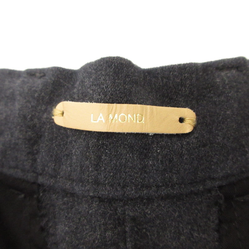 【中古】LA MOND | ラモンド MOLSKIN STRETCH パンツ LM-P-050 チャコールグレー サイズ：3