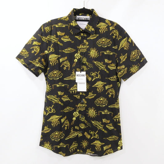 【中古】MOSCHINO | モスキーノ モスキーノスペース 半袖シャツ ZPA0221 サイズ：38