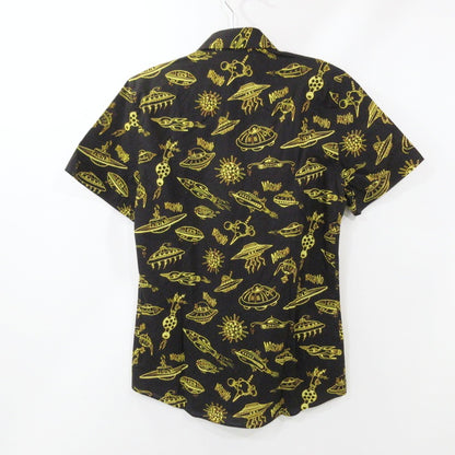 【中古】MOSCHINO | モスキーノ モスキーノスペース 半袖シャツ ZPA0221 サイズ：38