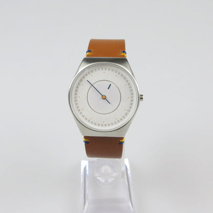 【中古】SKAGEN | スカーゲン GRENEN SOLAR HALO 腕時計 SKW6872 シルバー