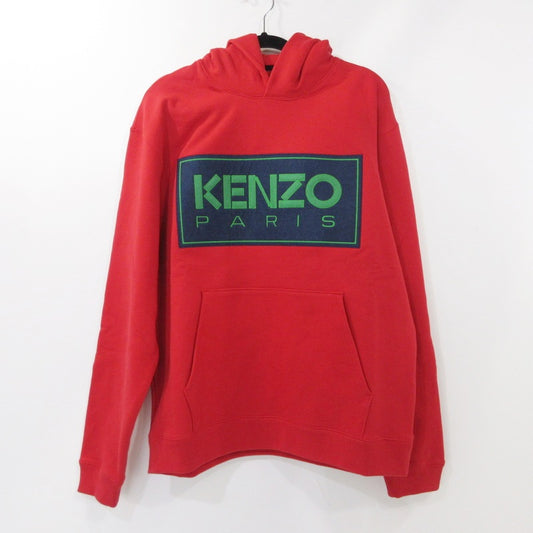【中古】KENZO | ケンゾー KENZO PARIS CLASIC HOODIE パーカー FC65SW4174ME レッド サイズ：S