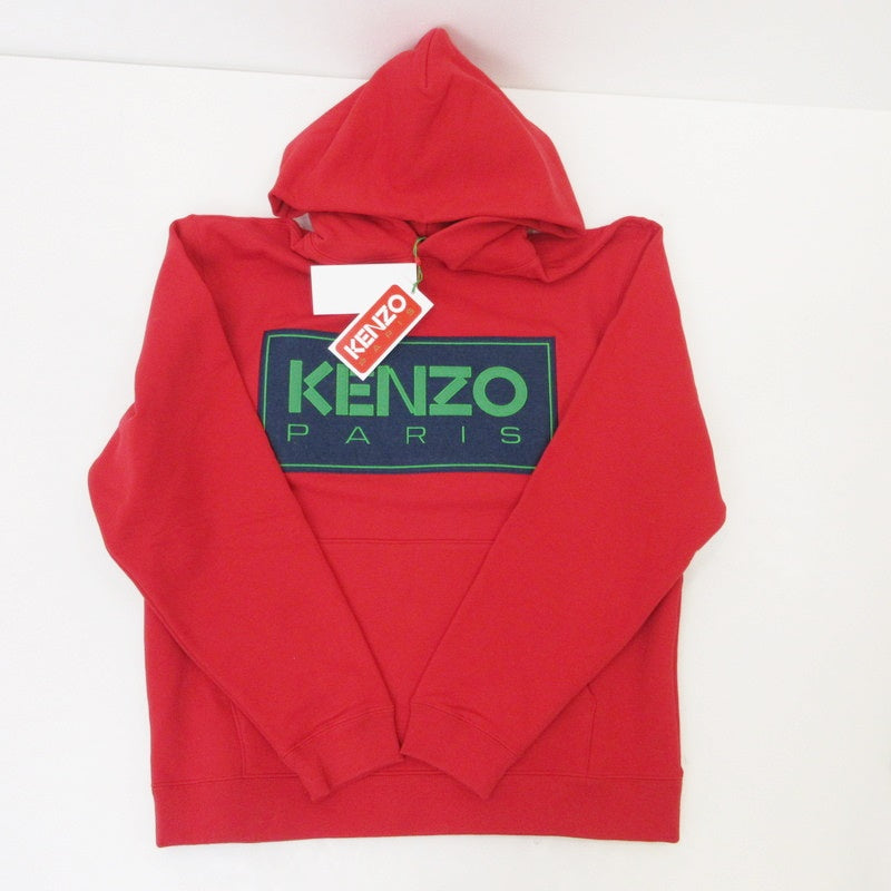 【中古】KENZO | ケンゾー KENZO PARIS CLASIC HOODIE パーカー FC65SW4174ME レッド サイズ：S