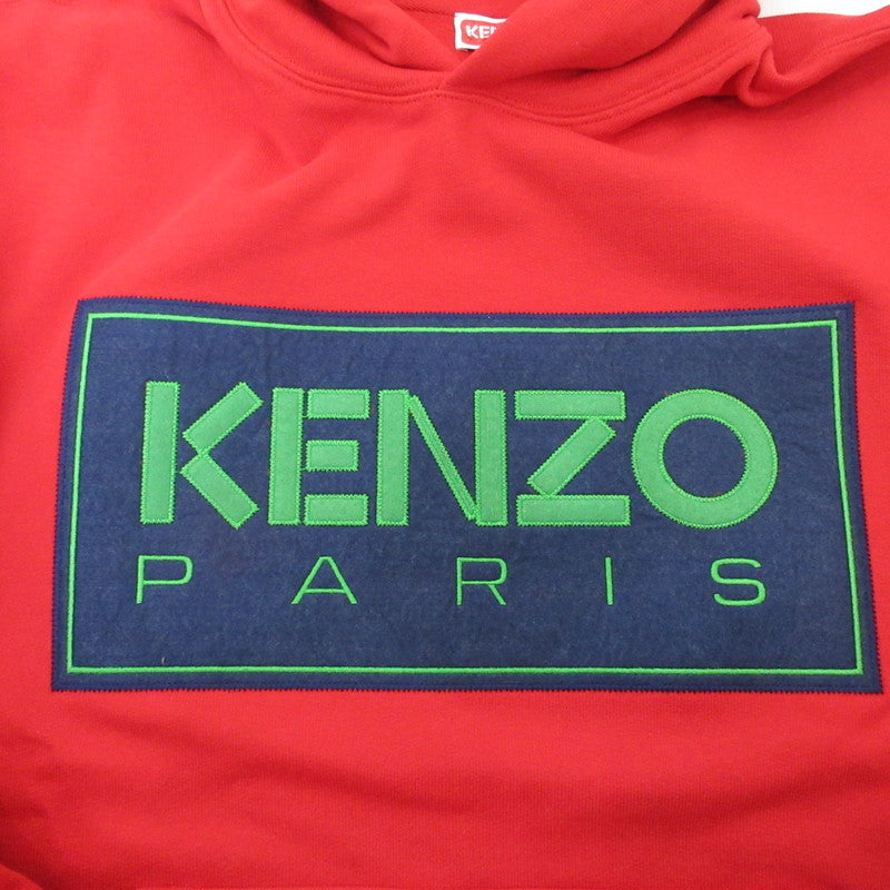 【中古】KENZO | ケンゾー KENZO PARIS CLASIC HOODIE パーカー FC65SW4174ME レッド サイズ：S