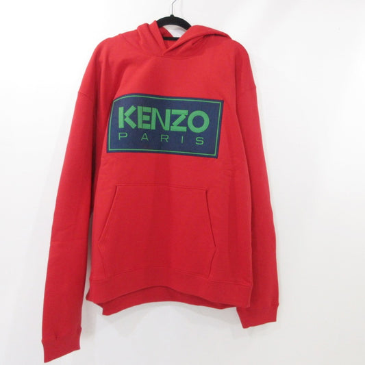 【中古】KENZO | ケンゾー KENZO PARIS CLASIC HOODIE パーカー FC65SW4174ME レッド サイズ：XL