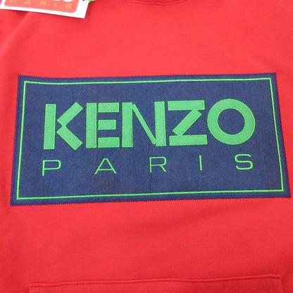 【中古】KENZO | ケンゾー KENZO PARIS CLASIC HOODIE パーカー FC65SW4174ME レッド サイズ：XL