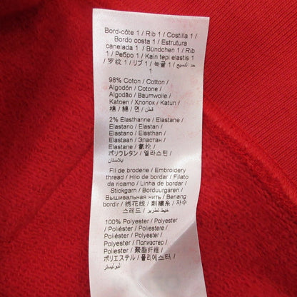【中古】KENZO | ケンゾー KENZO PARIS CLASIC HOODIE パーカー FC65SW4174ME レッド サイズ：XL
