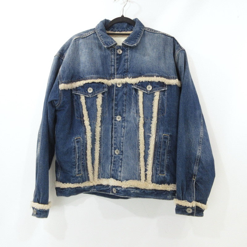 【中古】GYDA | ジェイダ boa material switchingデニムGジャン デニム 072110220201 ブルー