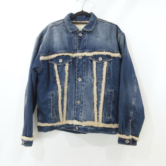 【中古】GYDA | ジェイダ boa material switchingデニムGジャン デニム 072110220201 ブルー