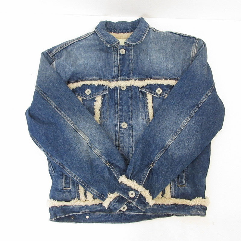【中古】GYDA | ジェイダ boa material switchingデニムGジャン デニム 072110220201 ブルー