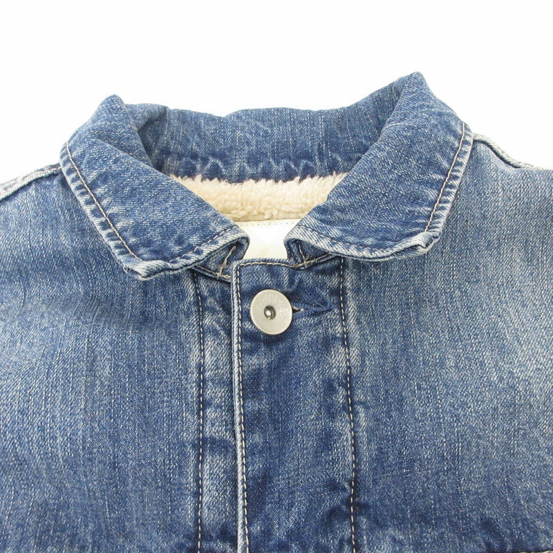 【中古】GYDA | ジェイダ boa material switchingデニムGジャン デニム 072110220201 ブルー