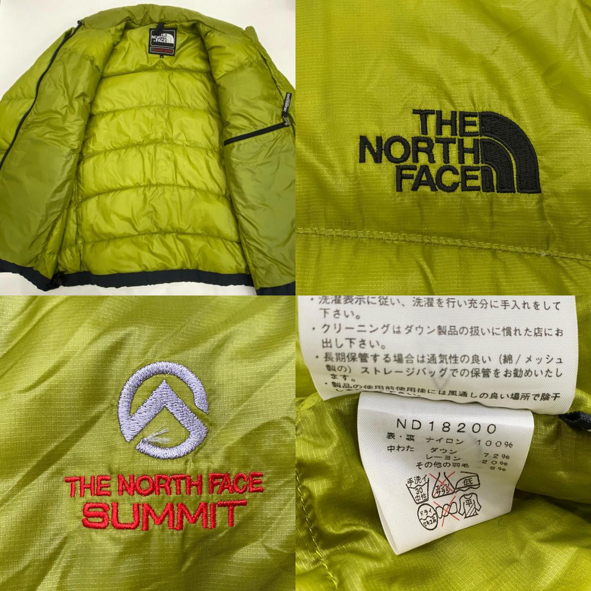 THE NORTH FACE | ザ・ノースフェイス ACONCAGUA ダウンジャケット ND18200 グリーン サイズ：L【姫路東店】