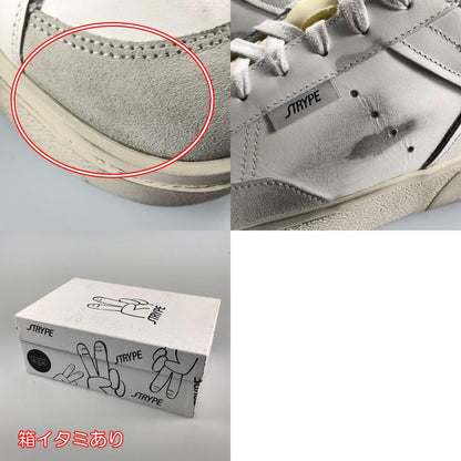 【中古】 WHITE DESTROYED スニーカー ST6001-NER ホワイト