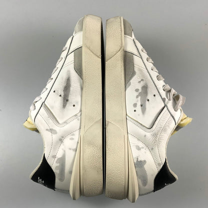 【中古】 WHITE DESTROYED スニーカー ST6001-NER ホワイト
