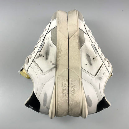 【中古】 WHITE DESTROYED スニーカー ST6001-NER ホワイト