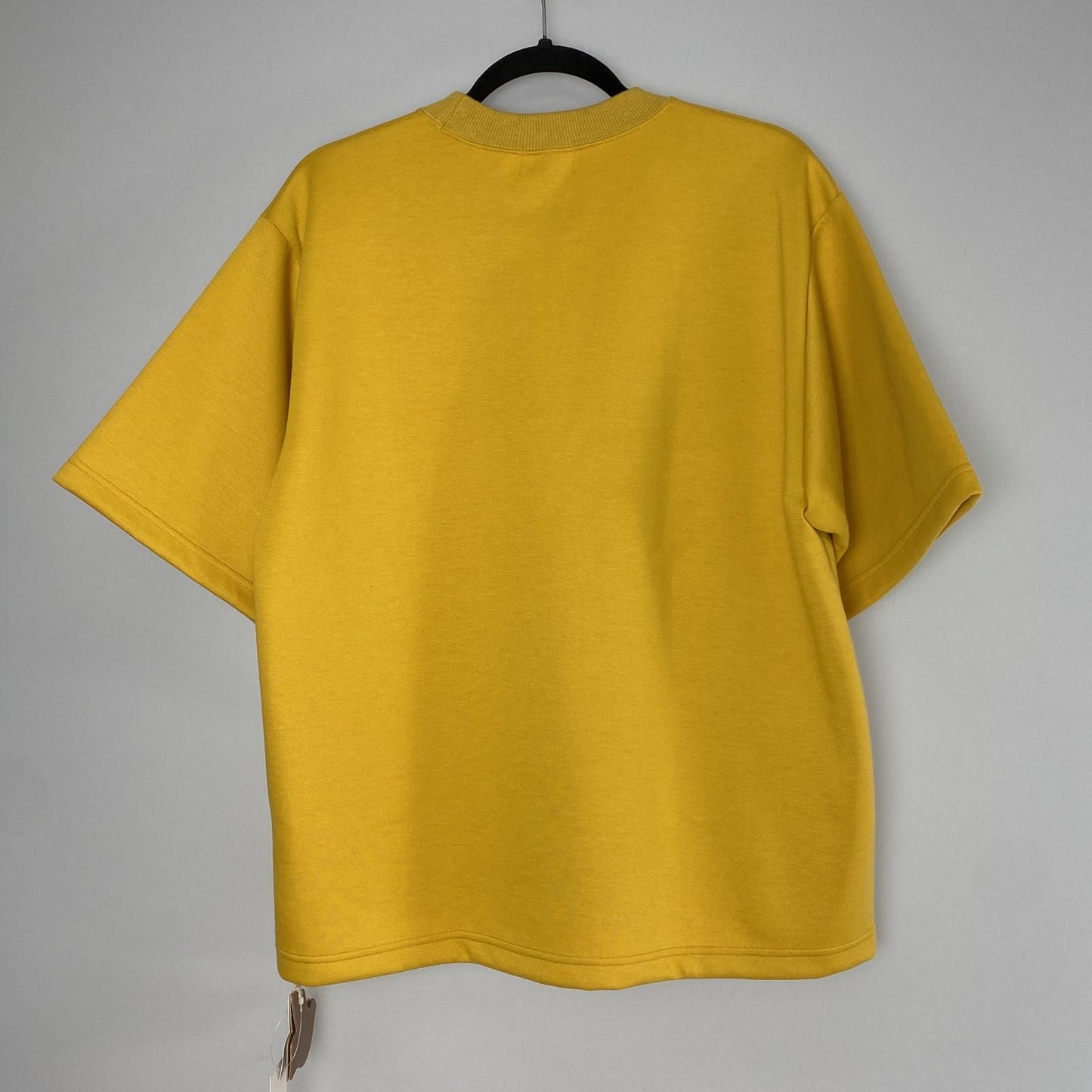 【中古】Seagreen | シーグリーン ECO CARDBOARD KNIT HALF SLEEVE SWEAT SHIRTS スウェット MSEA24S8314-M イエロー サイズ：2