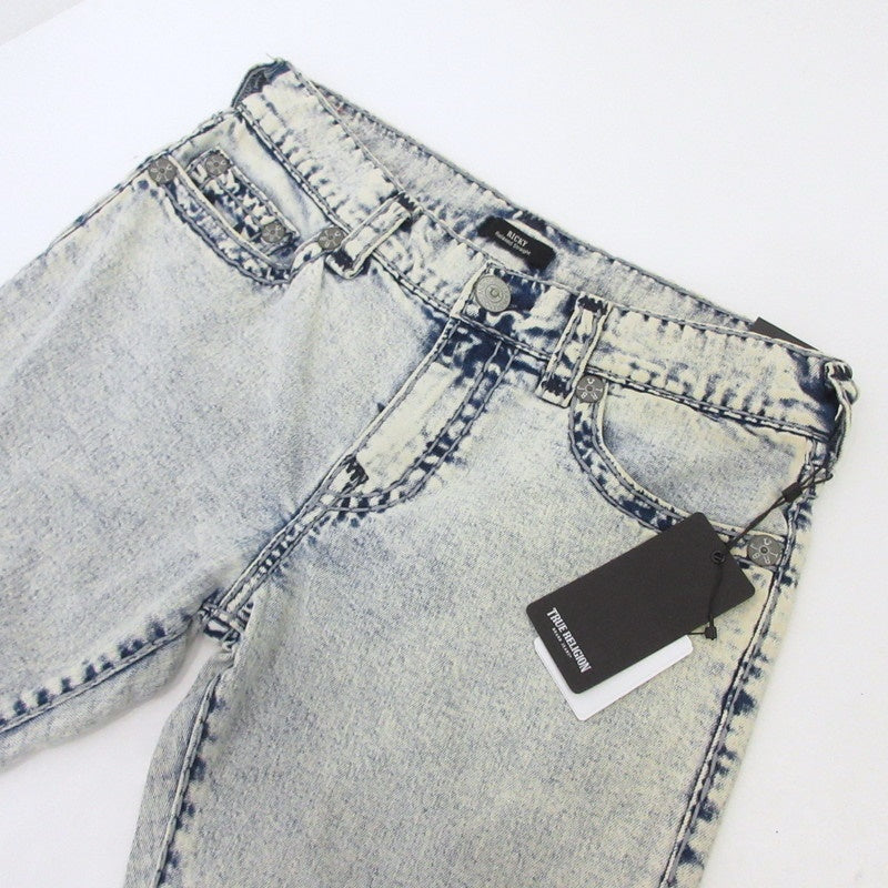 【中古】TRUE RELIGION | トゥルーレリジョン RICKY NO FLAP ROPE SUPER T デニムパンツ 106901-HRML ブルー