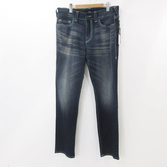 【中古】TRUE RELIGION | トゥルーレリジョン ROCCO NO FLAP MB3 デニムパンツ 107415-IFCD ブルー